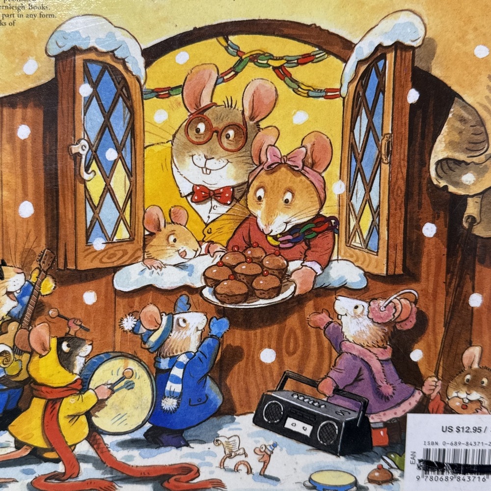 VTG Advent Calendar COUNTING TO CHRISTMAS Mice Gillian Chapman EUC 24 Mini Books - Picture 5 of 16
